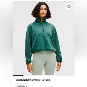 Lululemon pullover softstreme material